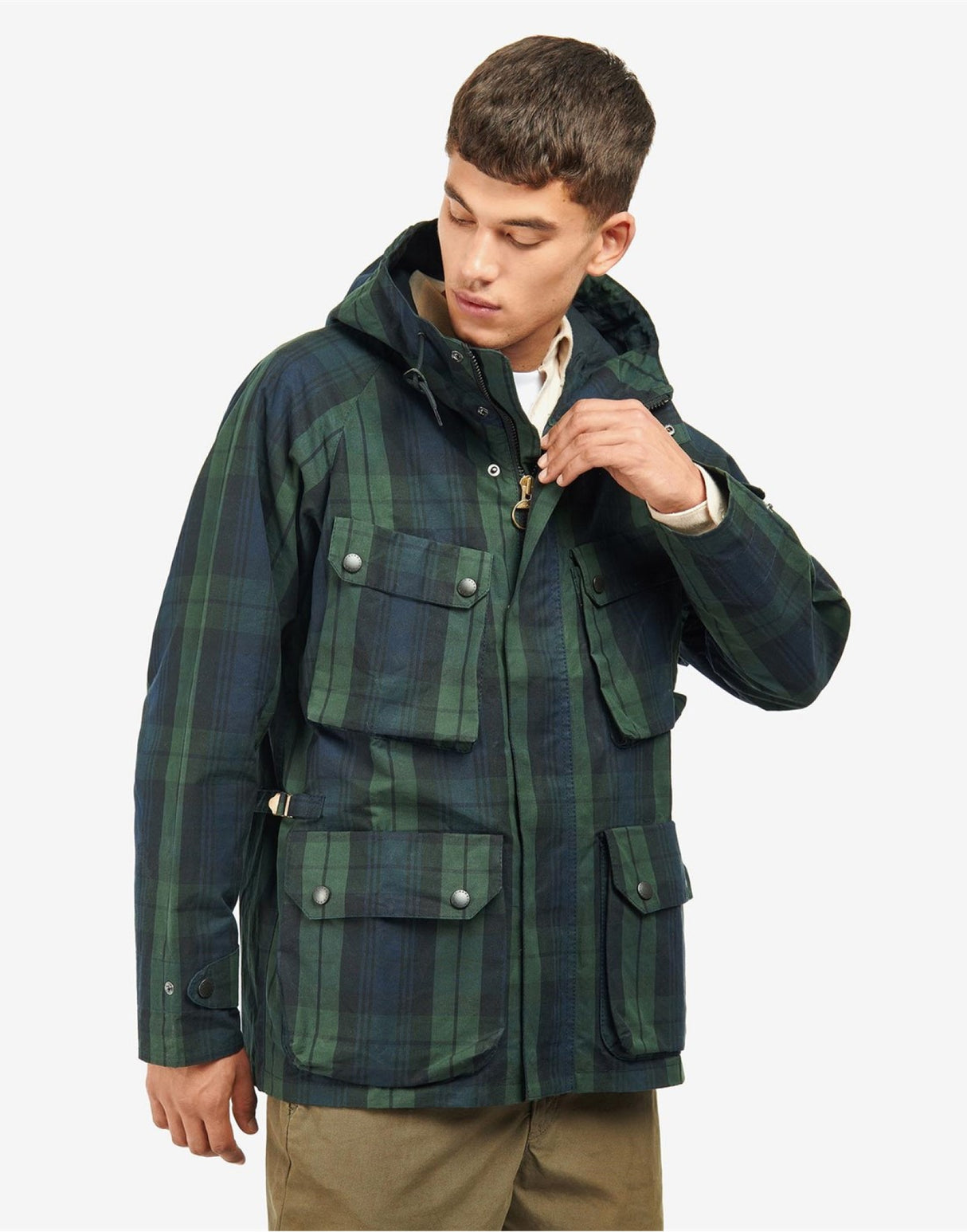 BARBOUR Men's Casual Waxed Jacket - The Munro Series