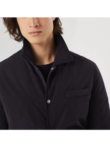 BRUNELLO CUCINELLI Men's Water-Resistant Nylon Jacket for SS25