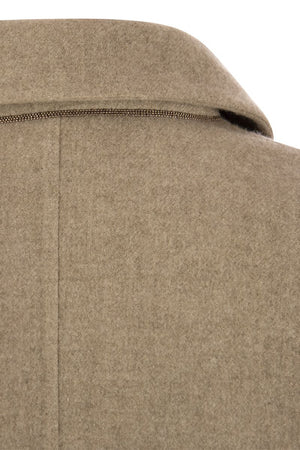 BRUNELLO CUCINELLI Luxurious Double-Breasted Cashmere Jacket for Women