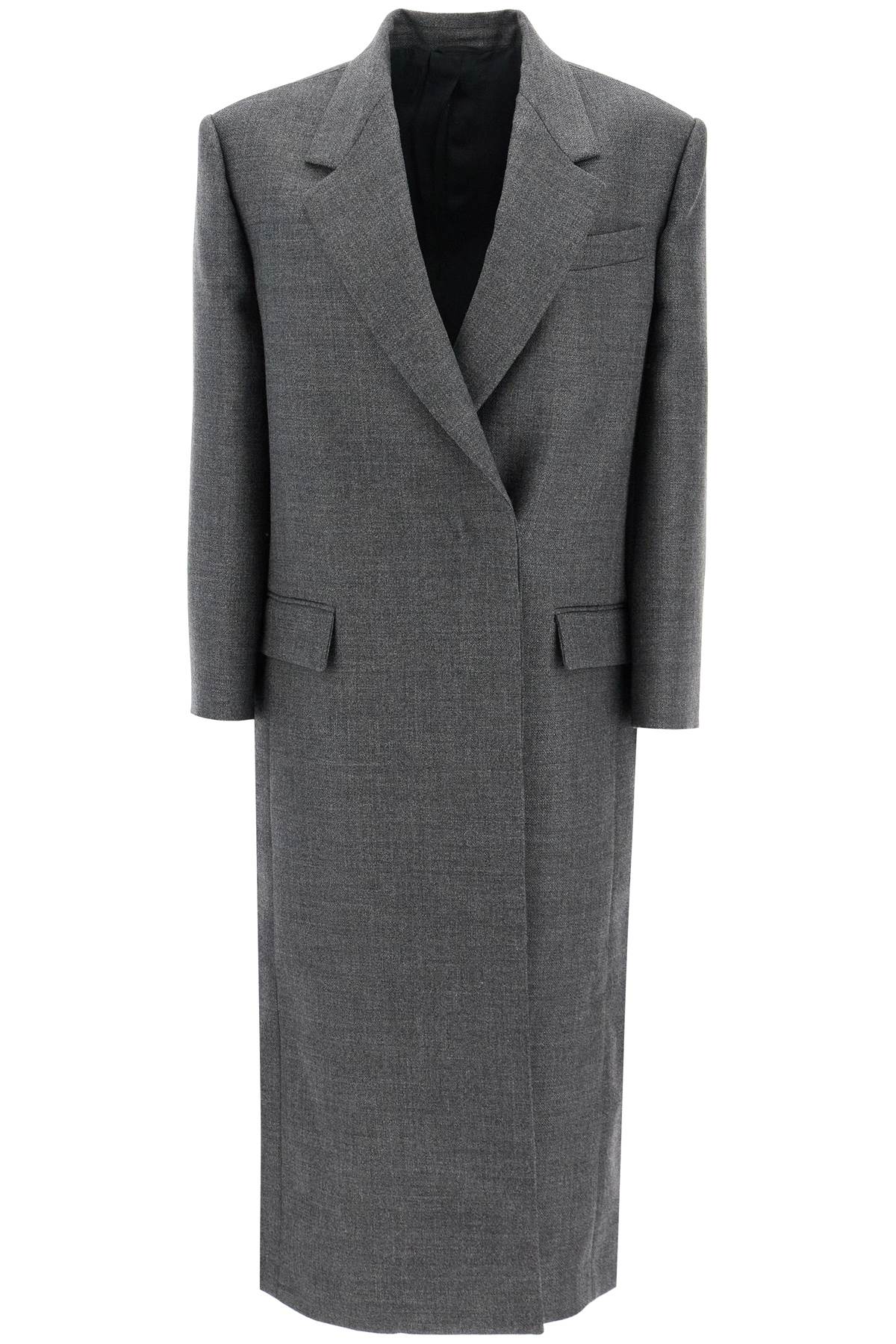 BRUNELLO CUCINELLI Elegant Dark Grey Tailored Wool Jacket