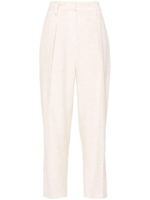 BRUNELLO CUCINELLI Elegant Monili Bead Embellished Trousers