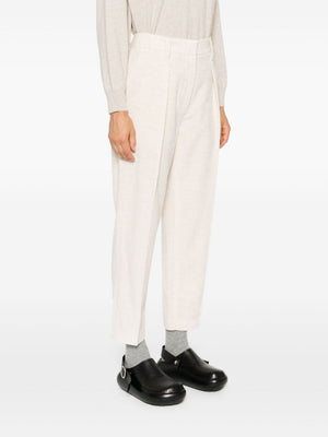 BRUNELLO CUCINELLI Elegant Monili Bead Embellished Trousers