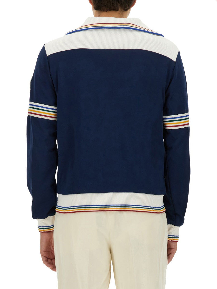 CASABLANCA Men's Zip Sweatshirt - Medium Fit