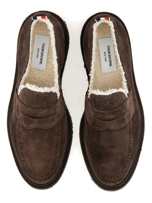 THOM BROWNE Classic Penny Moccasin for Men