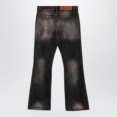 SÉFR Punk Wash Denim Jeans for Men