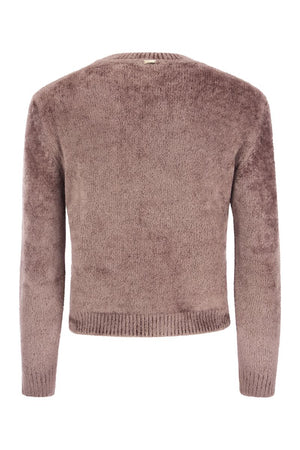 HERNO Chenille Knit Pullover for Women - FW23