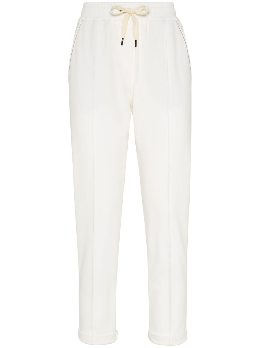 BRUNELLO CUCINELLI Women's Cotton Sweatpants with Drawstring Waist - SS25