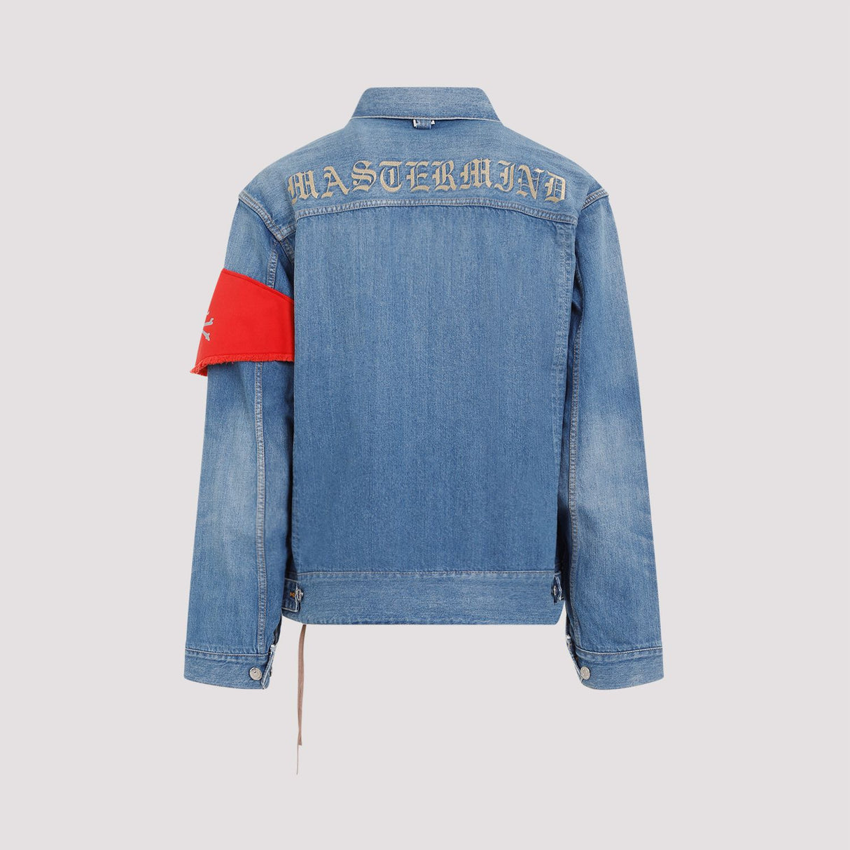 MASTERMIND JAPAN Navy Denim Jacket for Men