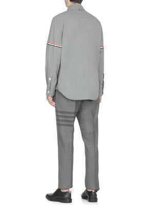 THOM BROWNE 23FW Grey Long Top for Men