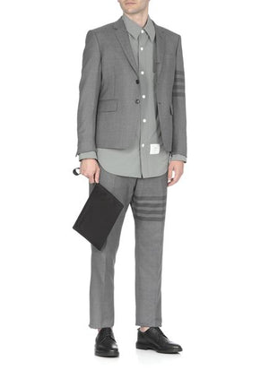 THOM BROWNE 23FW Grey Long Top for Men