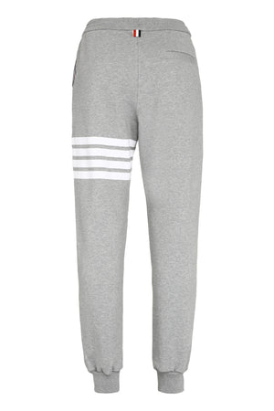 THOM BROWNE Men's Comfortable Cotton Jogging Trousers