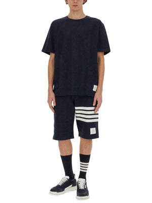 THOM BROWNE Classic Cotton T-Shirt - Size 3