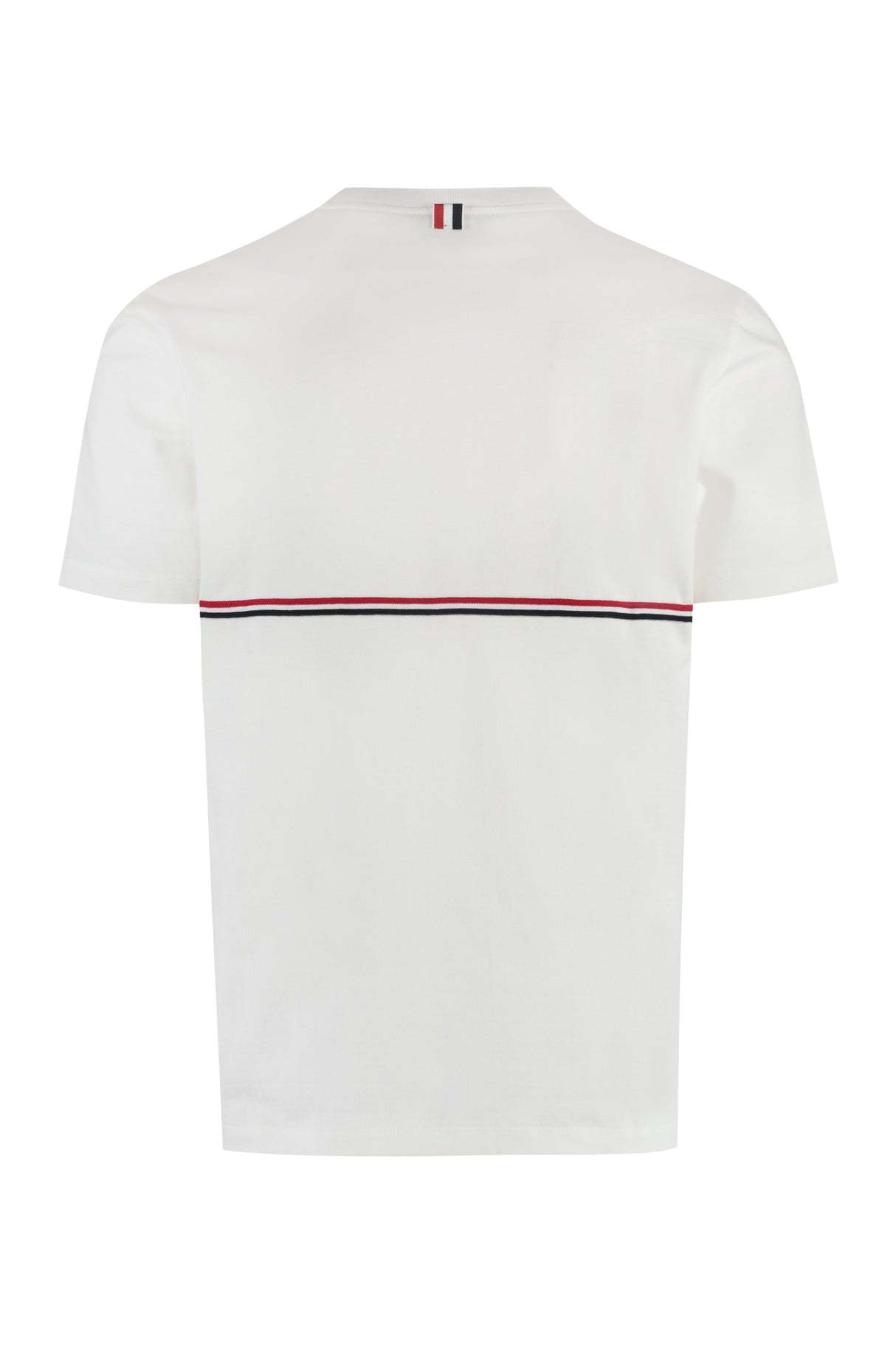 THOM BROWNE Fashion-forward and Modern: 23SS Men's White Tunic Top