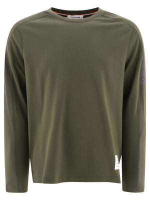 THOM BROWNE Classic 4-Bar Long Sleeve T-Shirt