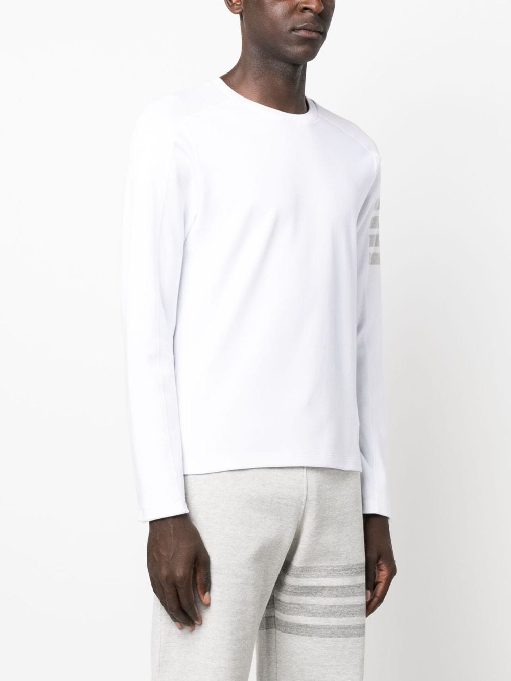 THOM BROWNE 4 Bar Cotton T-Shirt for Men - SS24 Collection