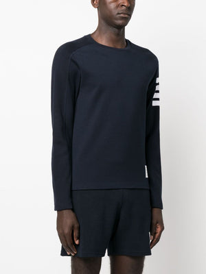 THOM BROWNE 4 Bar Cotton T-Shirt for Men - SS24 Collection