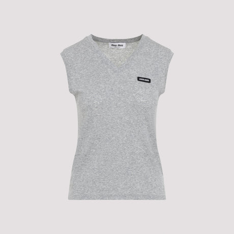 MIU MIU Essential Cotton Top for Women