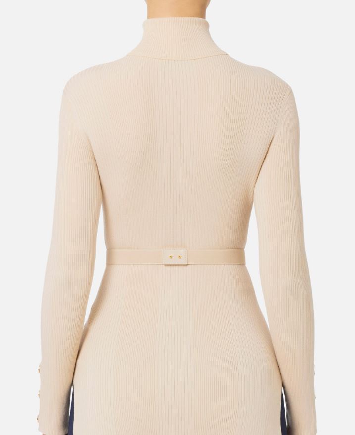 ELISABETTA FRANCHI Chic Soft Blend Stylish Sweater