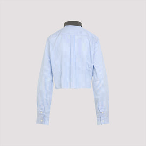 MIU MIU Cotton Shirt for Women - SS25 Collection