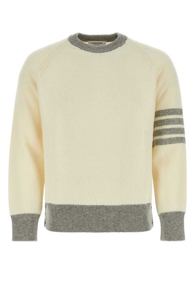 THOM BROWNE Men's 23FW Long Top in White