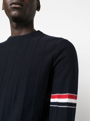 THOM BROWNE Blue Men's 24SS Sweater