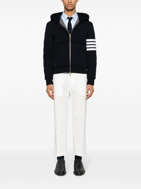 THOM BROWNE Men's Mini Quilted Wool Padded Jacket