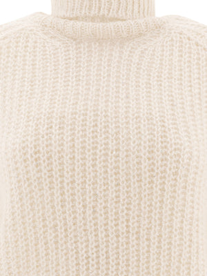 HERNO Alpaca Blend Metallic Turtleneck Sweater - Regular Fit