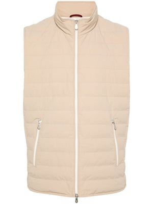 BRUNELLO CUCINELLI Men's Luxe Quilted Down Vest