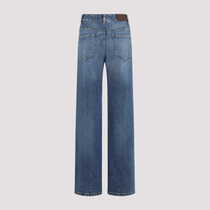 BRUNELLO CUCINELLI Classic Cotton Straight Leg Jeans