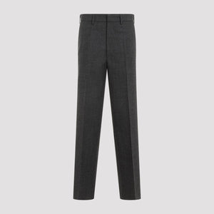 MIU MIU Timeless Wool Trousers for Women - FW24