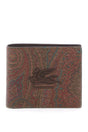 ETRO Paisley Bifold Wallet with Pegasus Logo