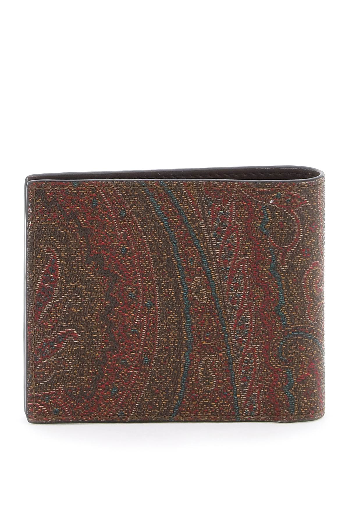 ETRO Paisley Bifold Wallet with Pegasus Logo