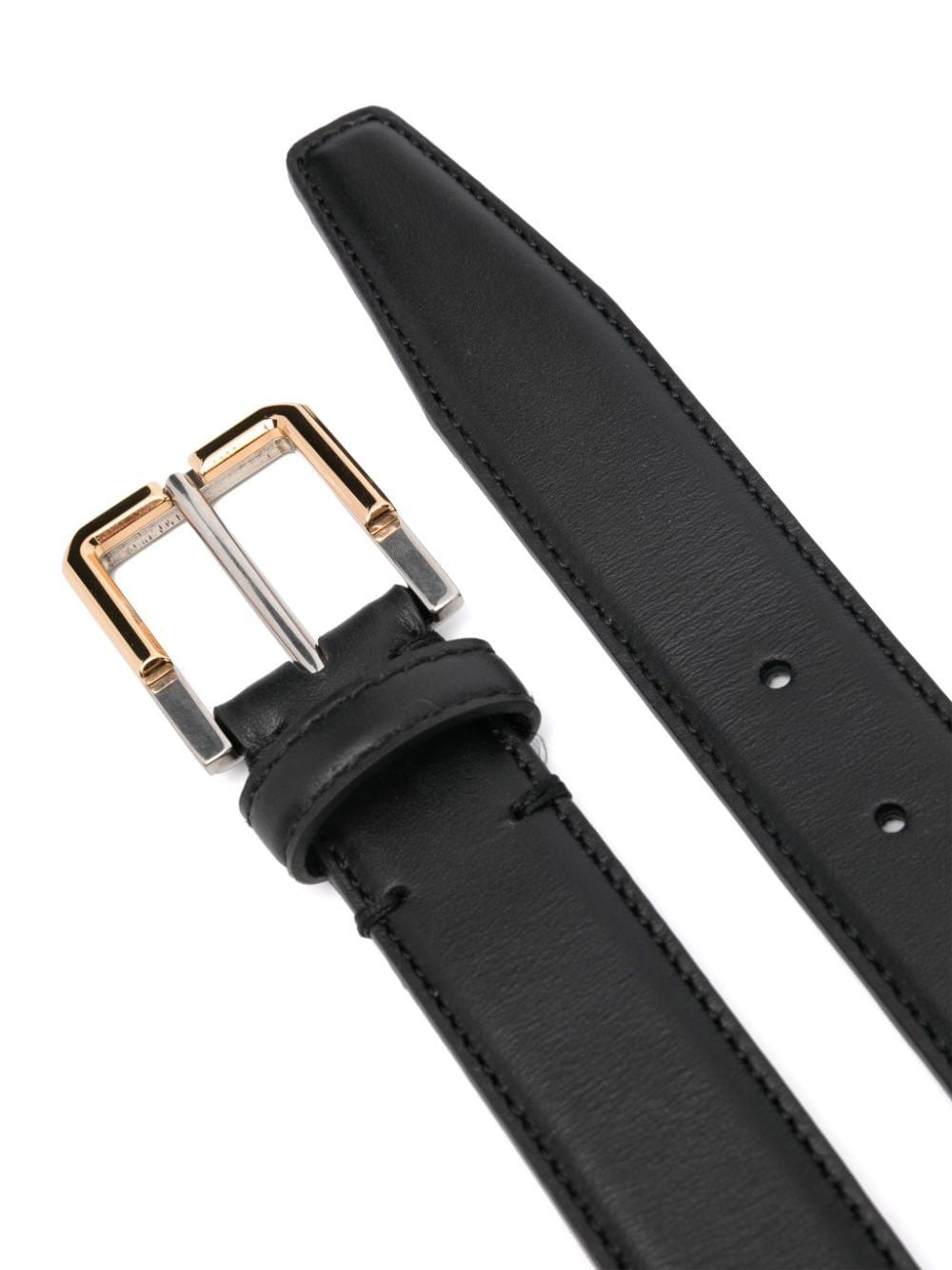 ETRO Double Galvanic Leather Belt for Men