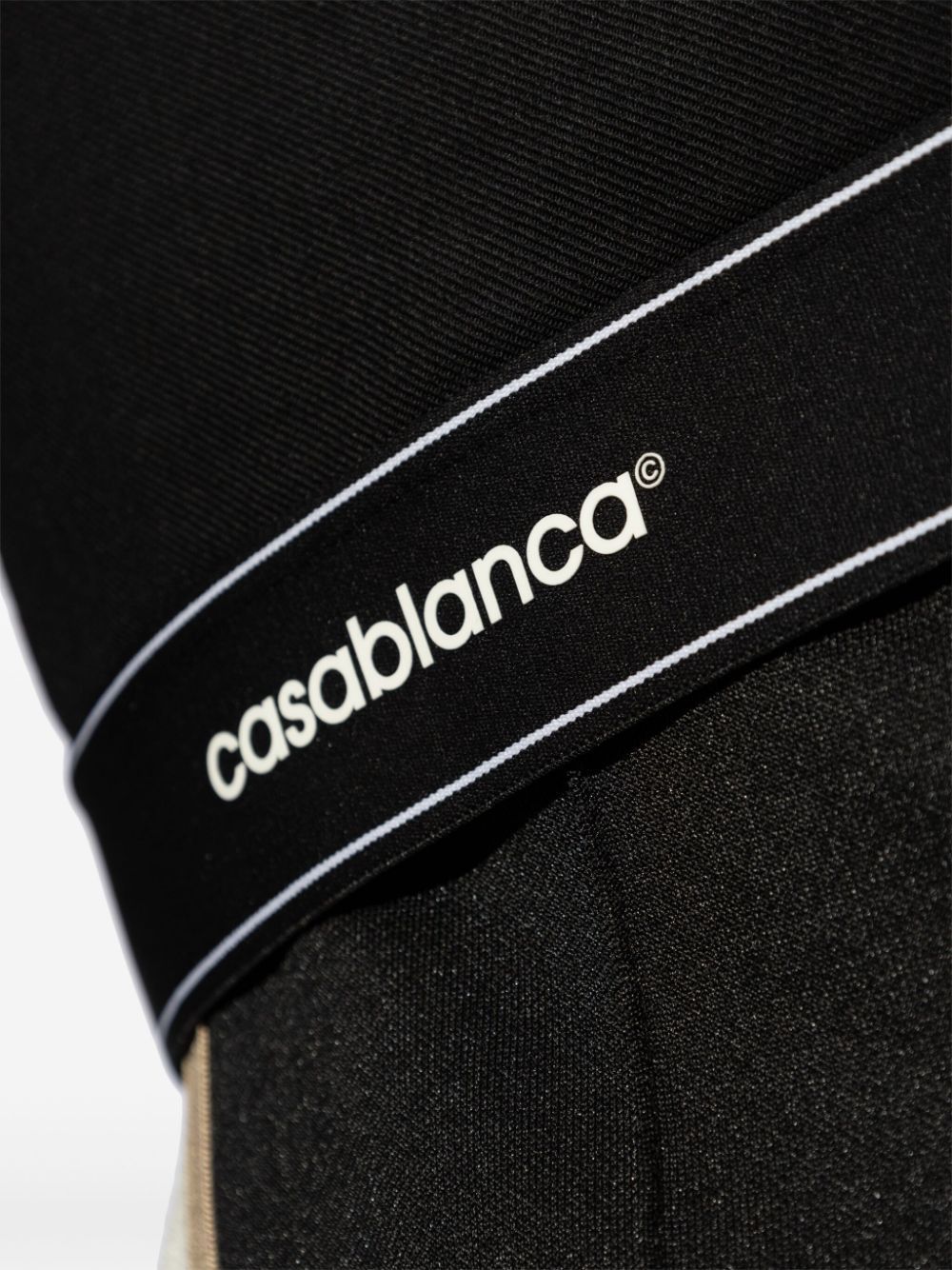 CASABLANCA Elegant Black Tailored Sports Jacket