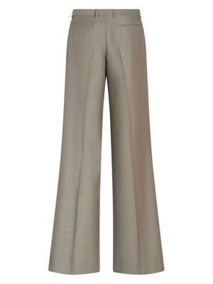 ETRO Men's Double Pleat Trousers in Nude & Neutrals for SS24