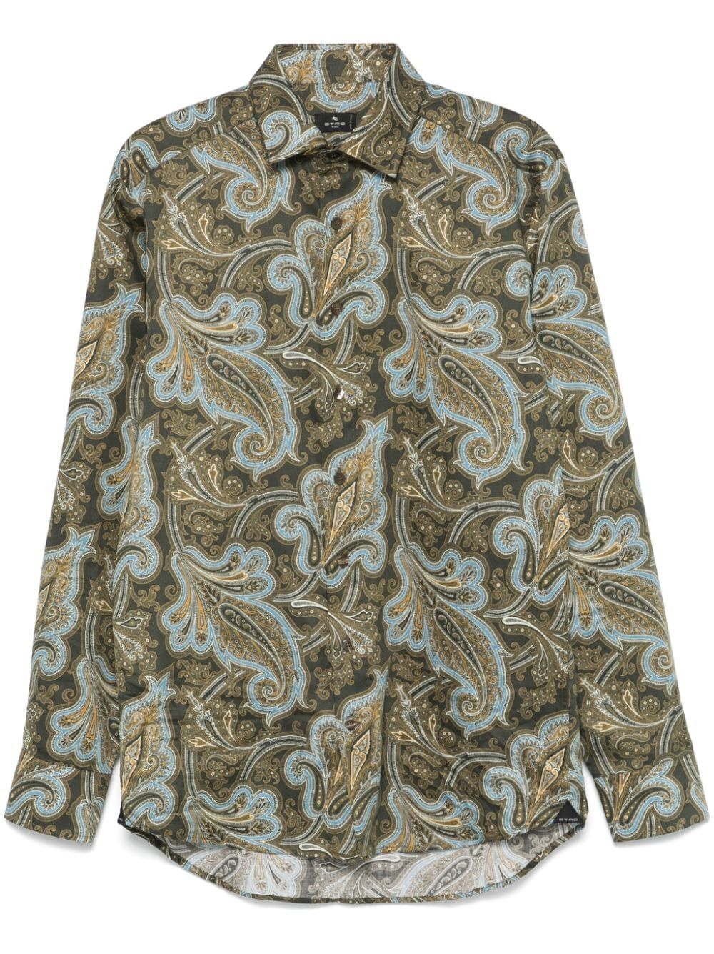 ETRO 3-Fabrics Dress Shirt