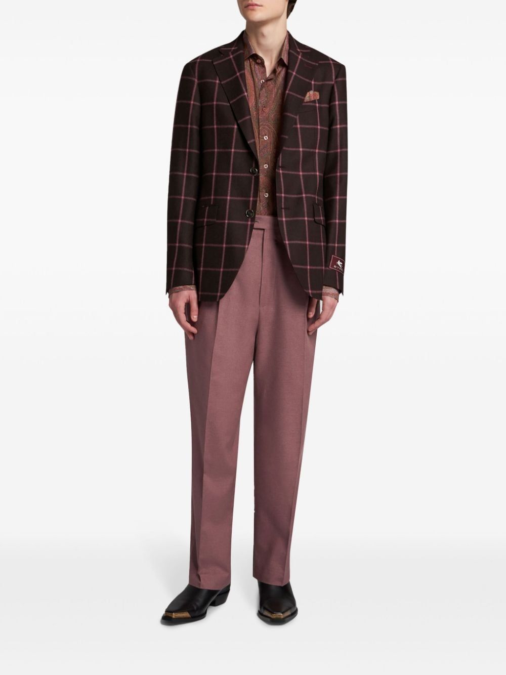 ETRO 3-Fabrics Classic Dress Shirt