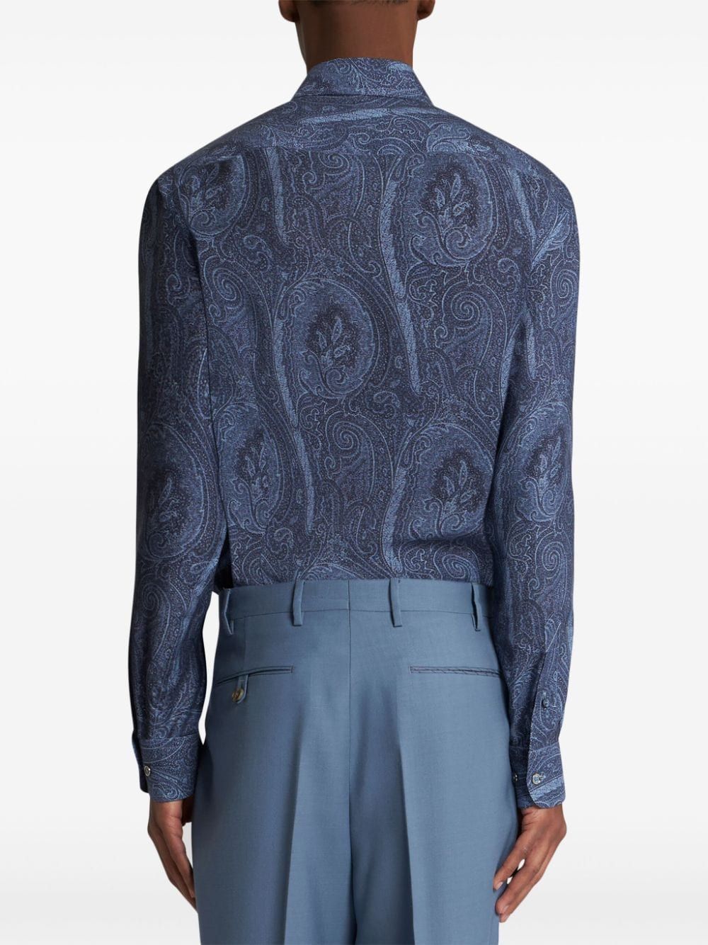 ETRO Men's Textured Fabric Dress Shirt - FW24 Collection