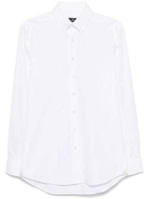 ETRO Dual Fabric Button-Down Dress Shirt for Men