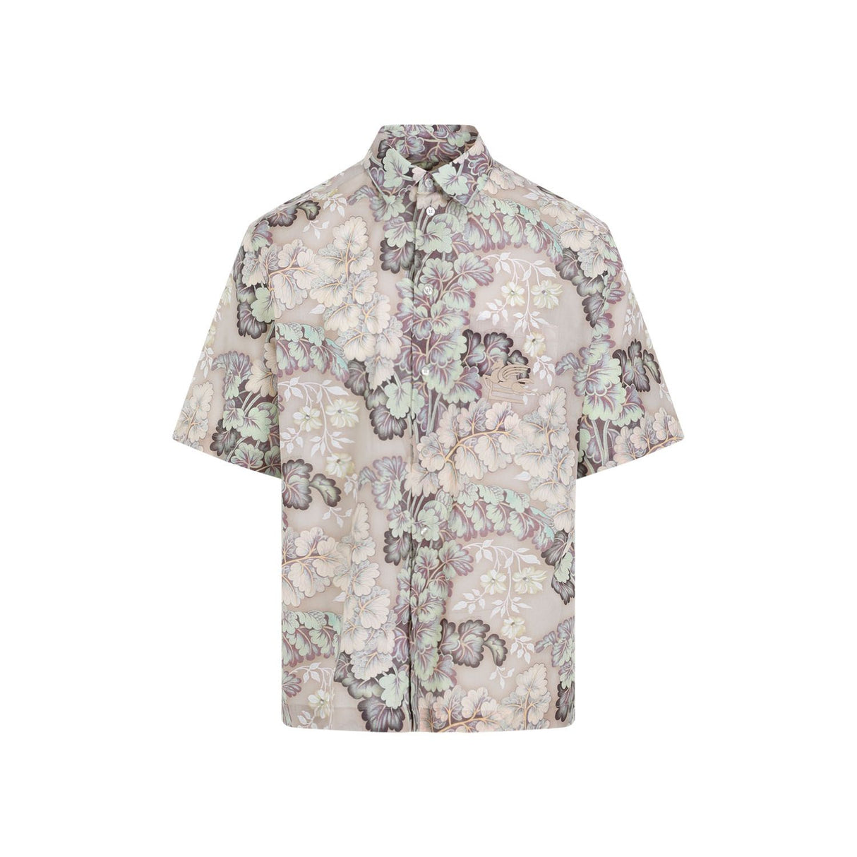 ETRO Multi-colored Men's Cotton Shirt for SS24