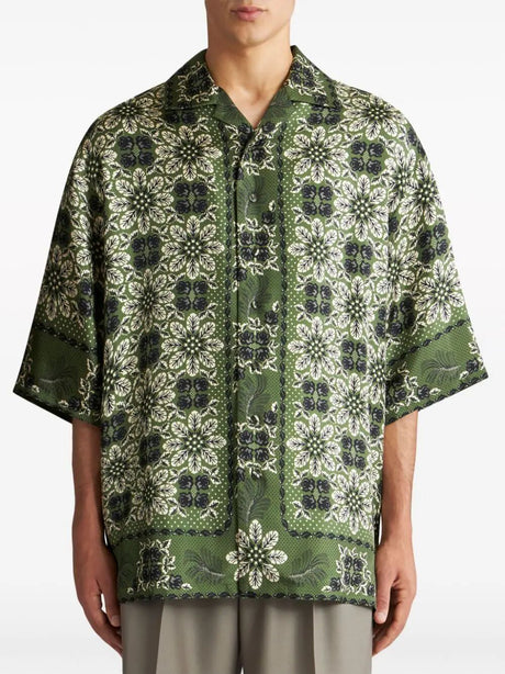 ETRO Floral Print Silk Shirt - Spring/Summer '24 Collection