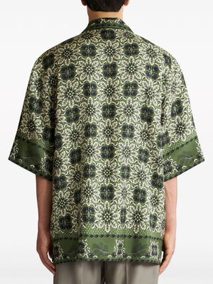 ETRO Floral Print Silk Shirt - Spring/Summer '24 Collection