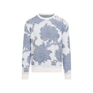 ETRO Classic Knit Crew Neck Pullover