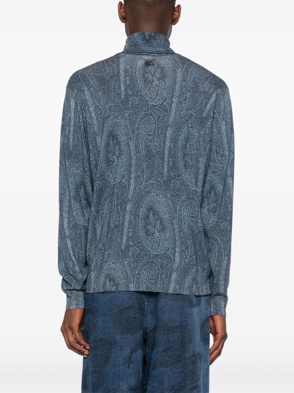 ETRO Textured Knit Turtleneck for Men