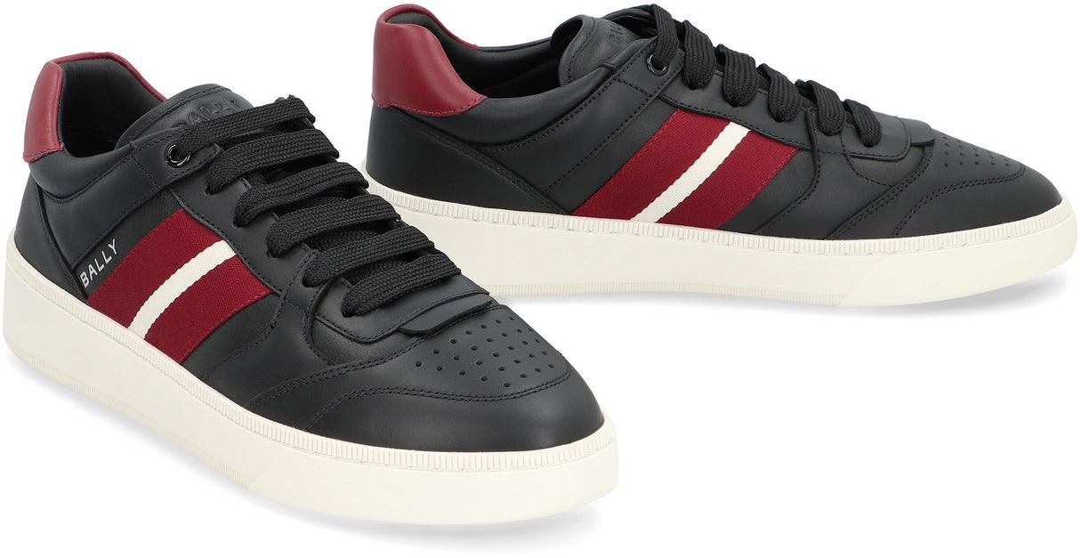 BALLY Refined Low-Top Leather Sneakers