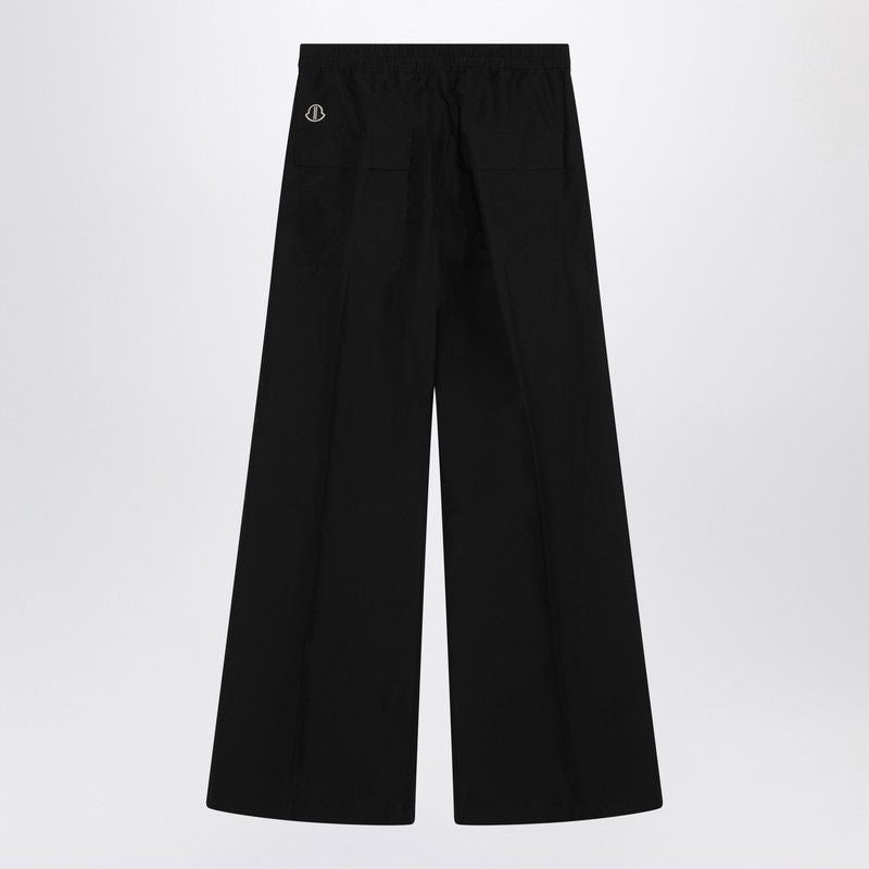 MONCLER RICK OWENS Flared Cotton Blend Trousers for Men