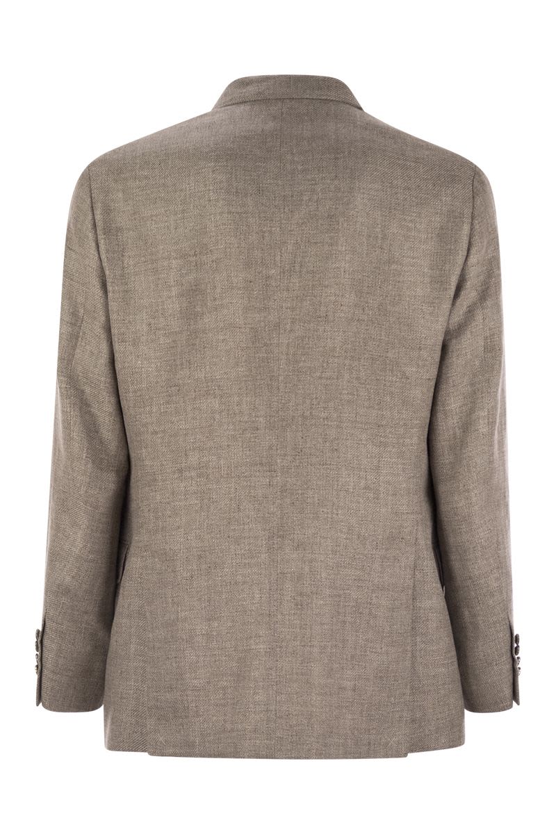 BRUNELLO CUCINELLI Diagonally Deconstructed Jacket for Men