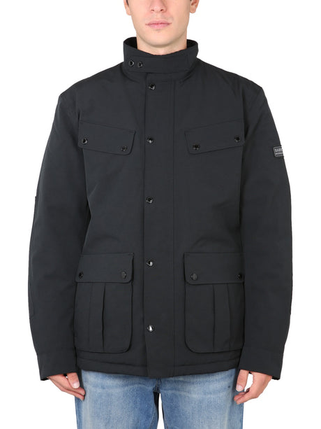 BARBOUR Men's High Neck Button Front Jacket