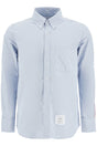 THOM BROWNE Signature Striped Oxford Shirt - Classic Fit