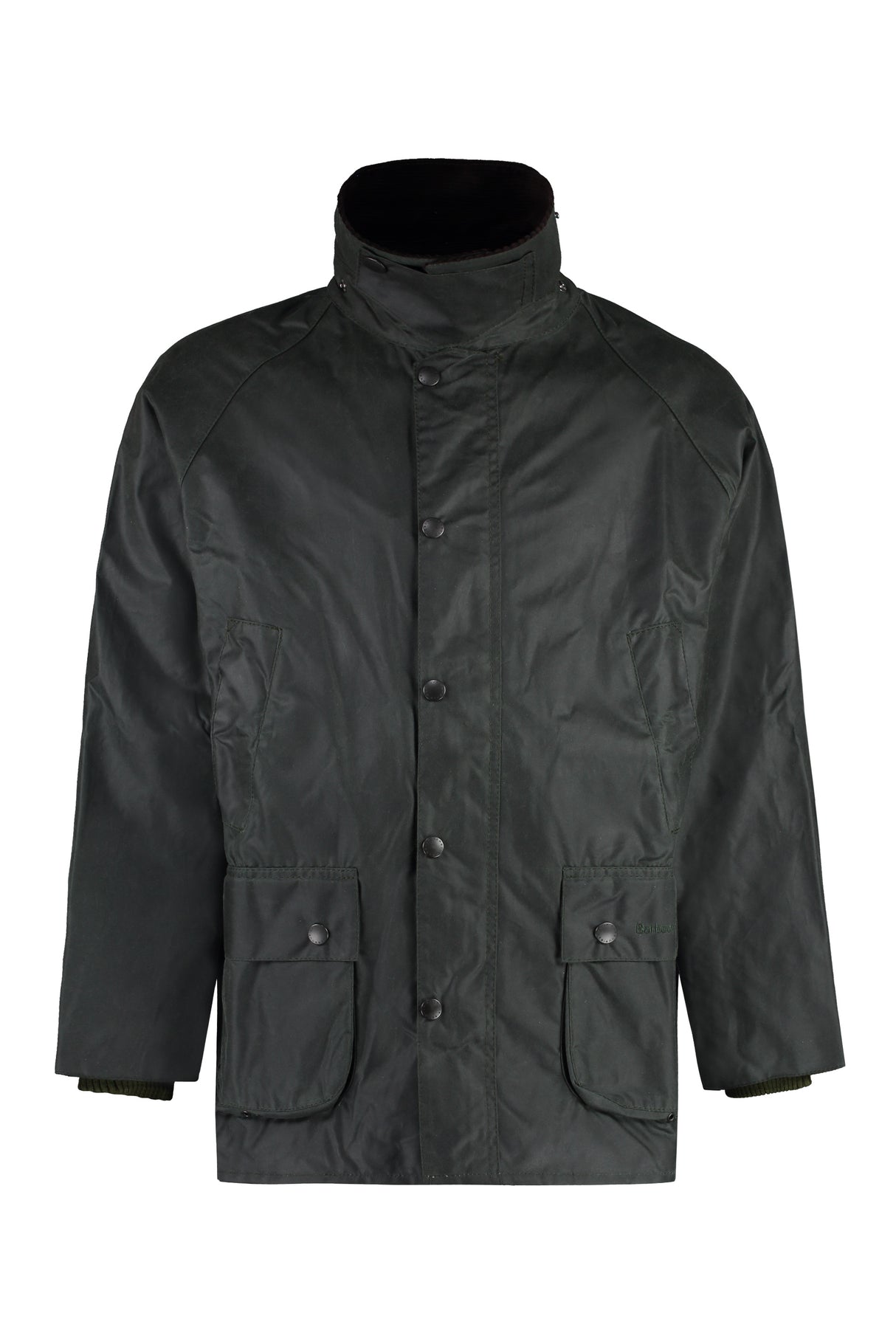 BARBOUR Classic Sage Waxed Jacket for Men - Short, Lightweight Design - Timeless Style for All Ages